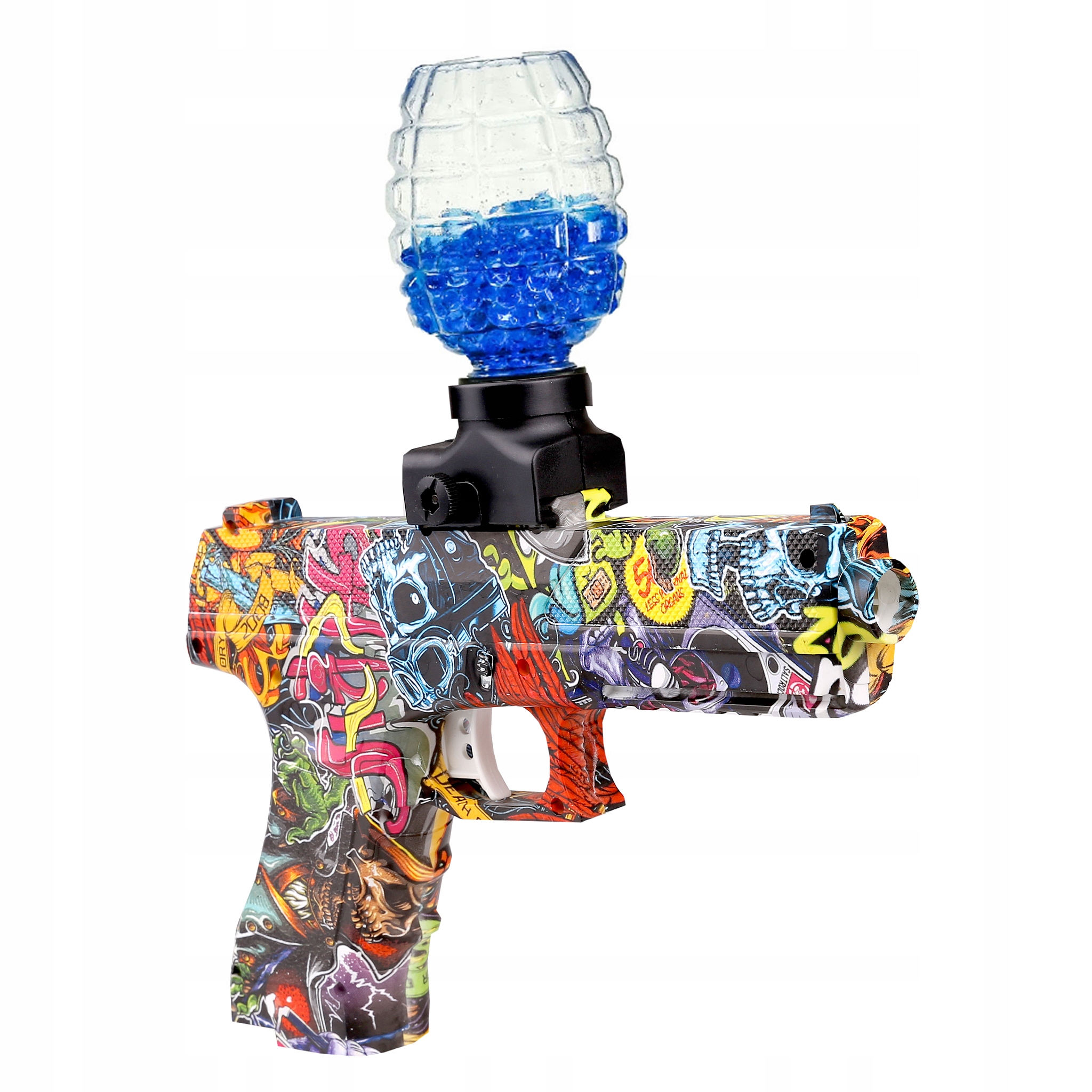 KARABIN PISTOLET AUTOMAT NA KULKI ŻELOWE GRA Materiał plastik