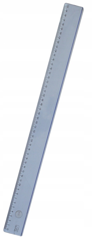

Linijka plastikowa transparentna kreślarska 30 cm