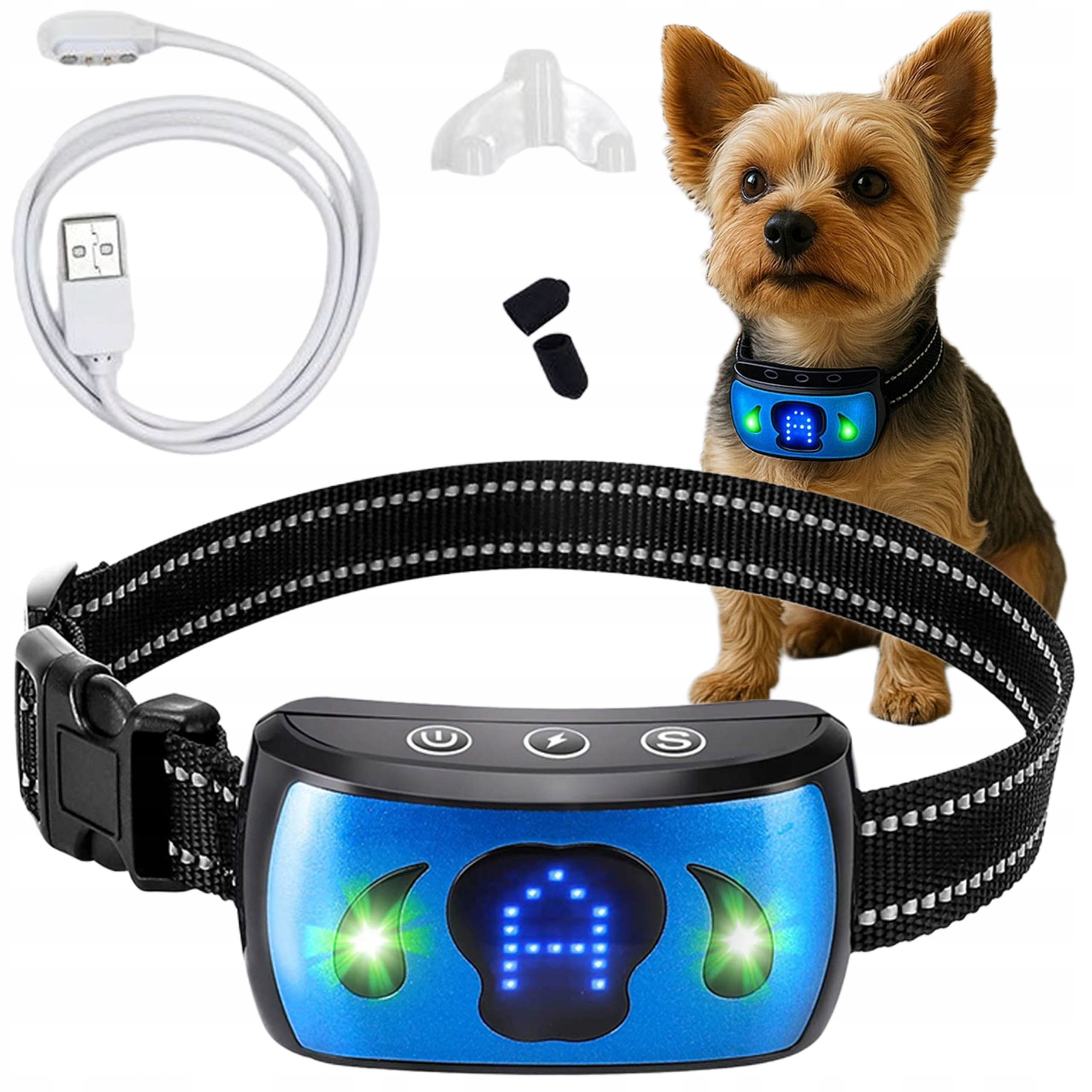 Levně Elektronický Protištěkací Obojek Pro Psa 4 Úrovně