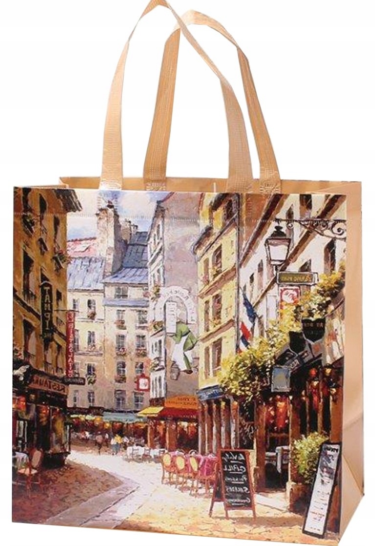 MIASTO SIATKA TORBA NA ZAKUPY SHOPPERBAG WOREK