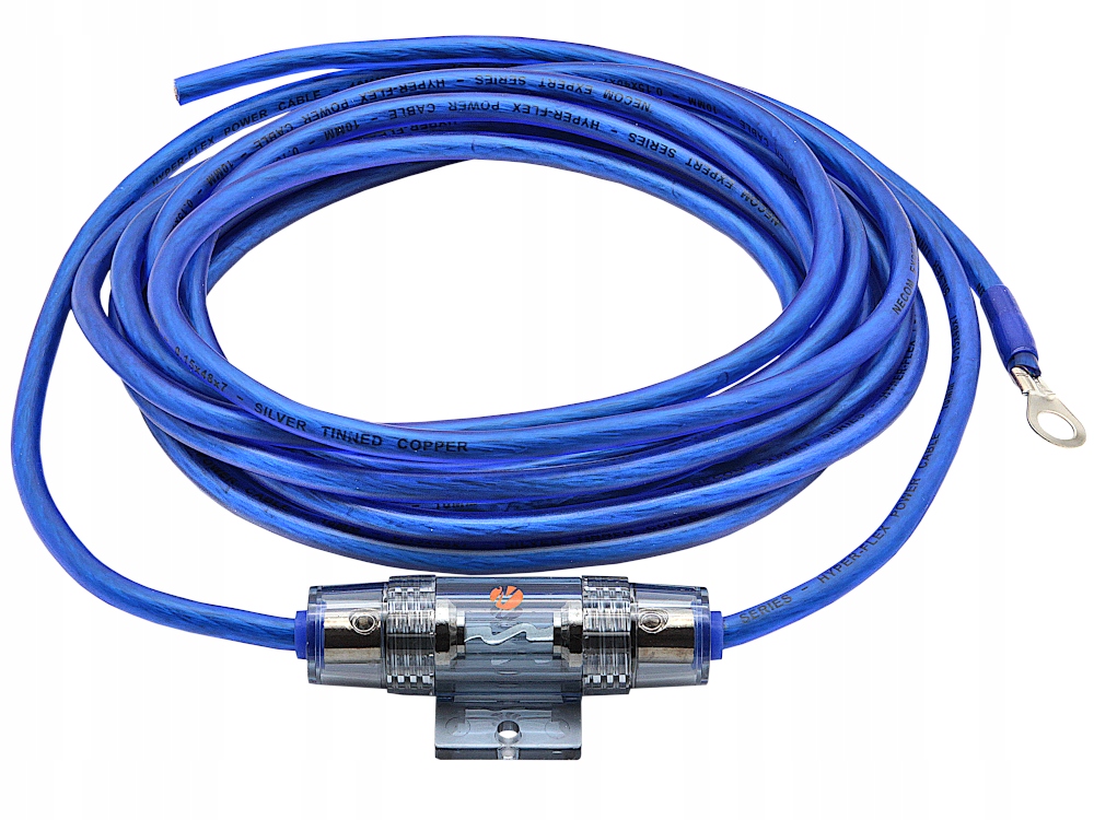 NECOM ZESTAW KABLI PRZEWODÓW DO WZMACNIACZA TUBY SKRZYNI PRZEKRÓJ 10mm2 Kod producenta CK-E10