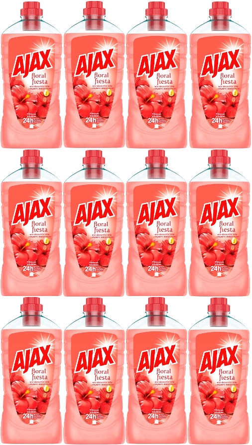 

Płyn Czyszczący Ajax 1L X 12 Szt Hibiskus