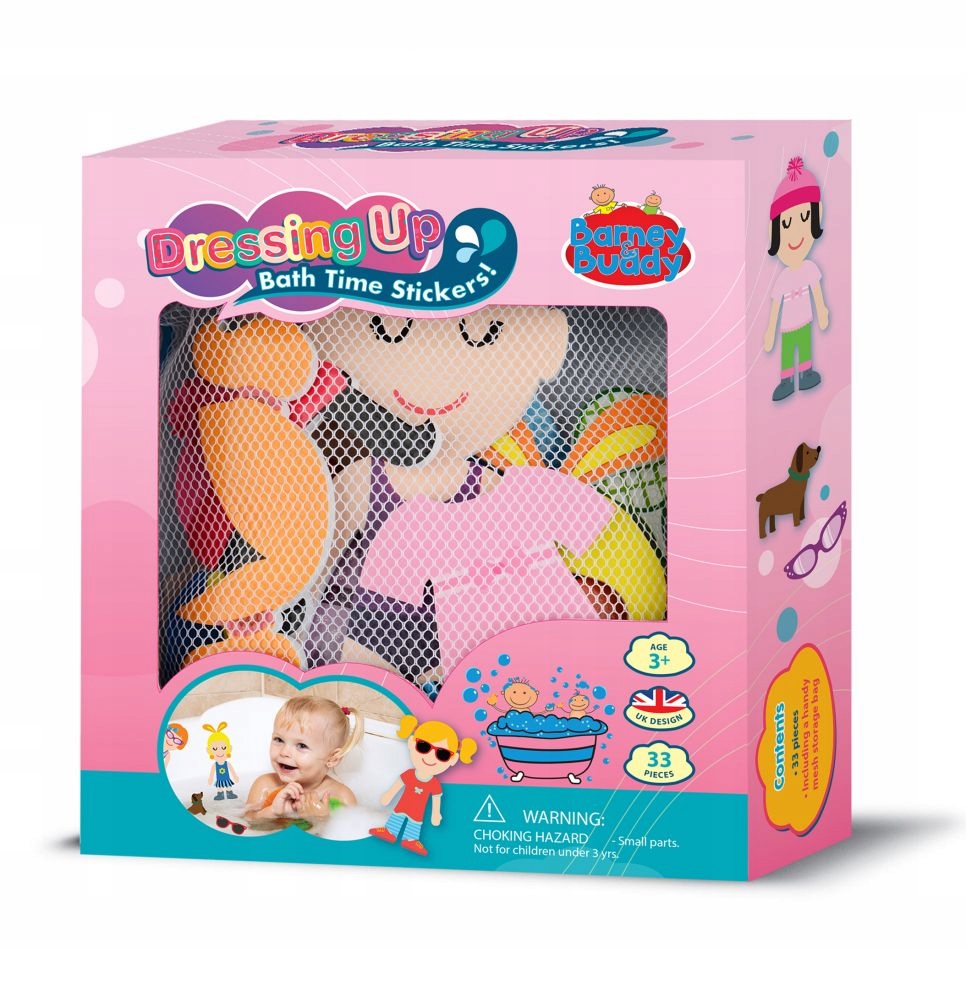 

Barney Buddy Naklejki Do Kąpieli Ubierz mnie