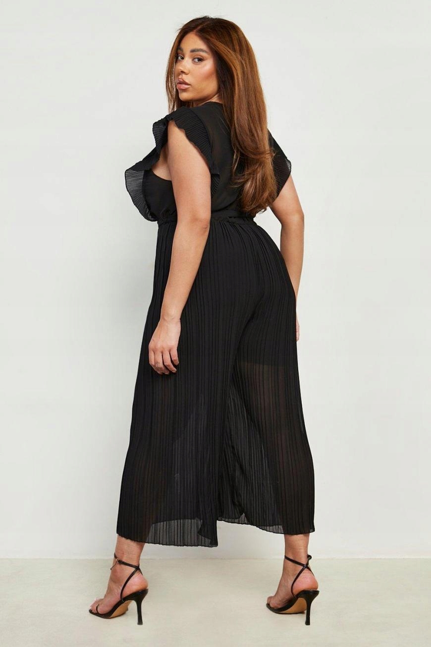 39b BOOHOO PLUS PLISOWANY KOMBINEZON SZYFONOWY 7XL Płeć kobieta