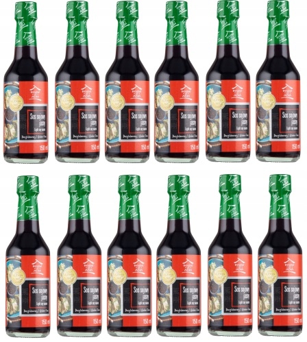 12x 150ml House Of Asia Sos sojowy bezglutenowy Karton