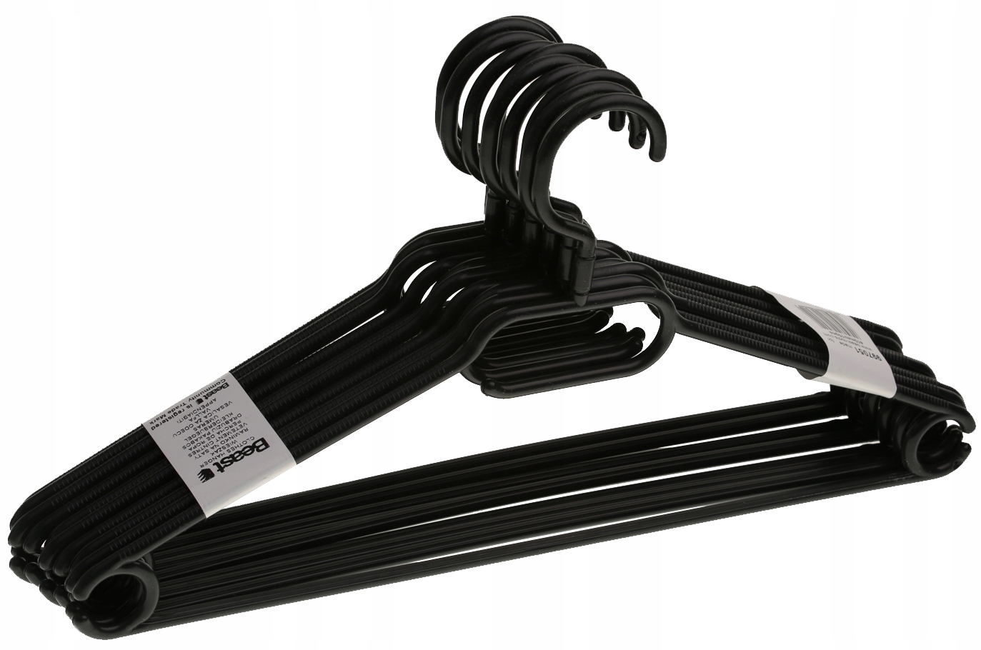 

Wieszaki Ubraniowe Na Ubrania Obrotowe Czarne x10