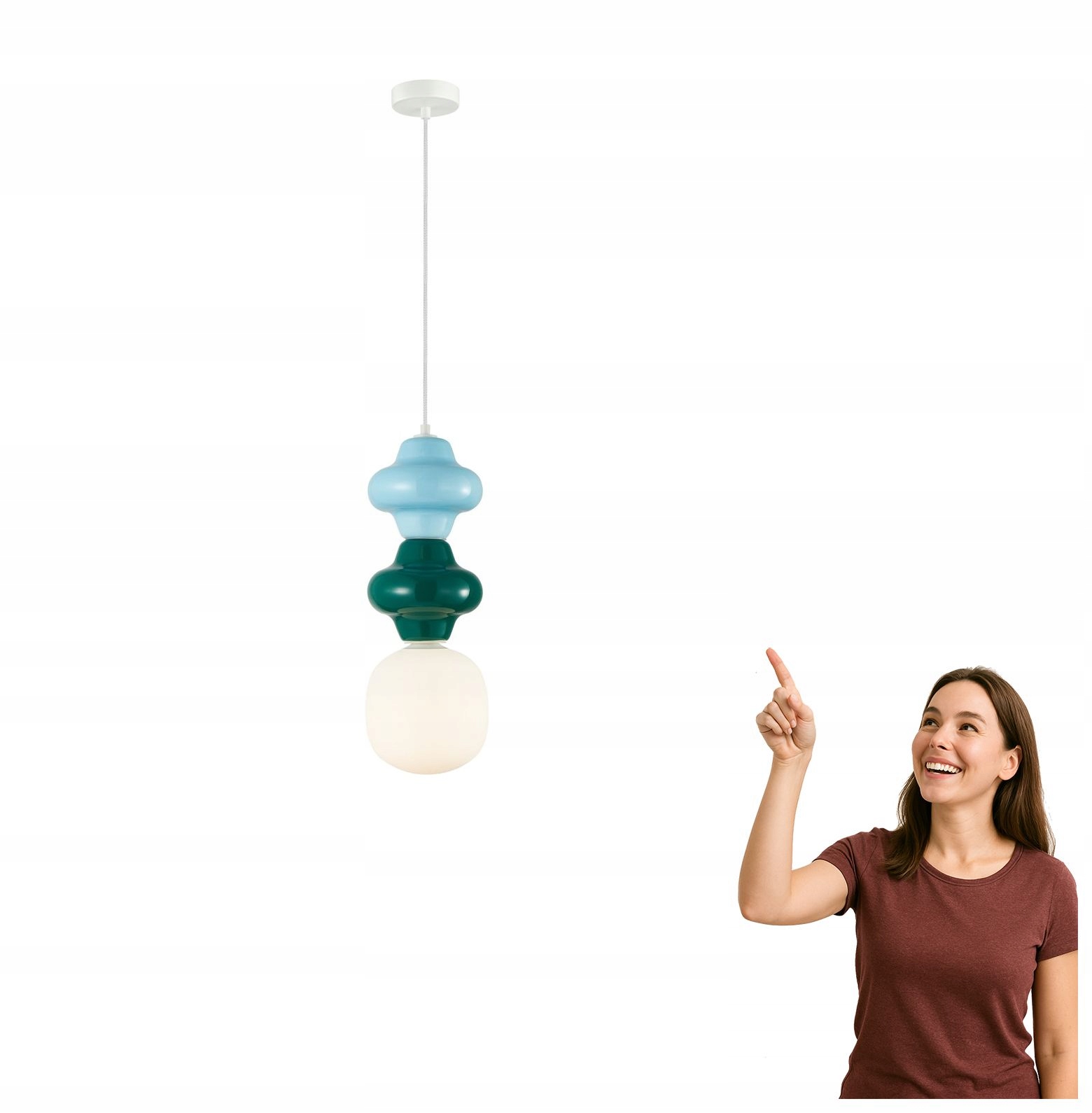 Závěsná lampa Latera PND-94331A-1S-MLTI Italux