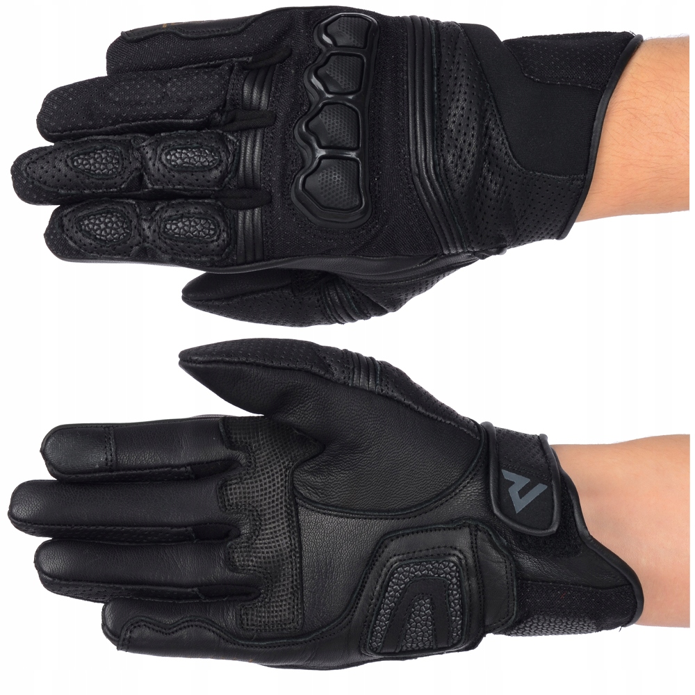 Motocyklové Rukavice Rebelhorn, Kožené, Pánske