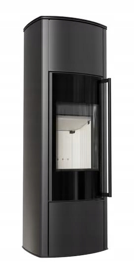 Kamna ocelová volně stojící koza Ab Enyo R Vysoká 5,5 kW fi150 moderní