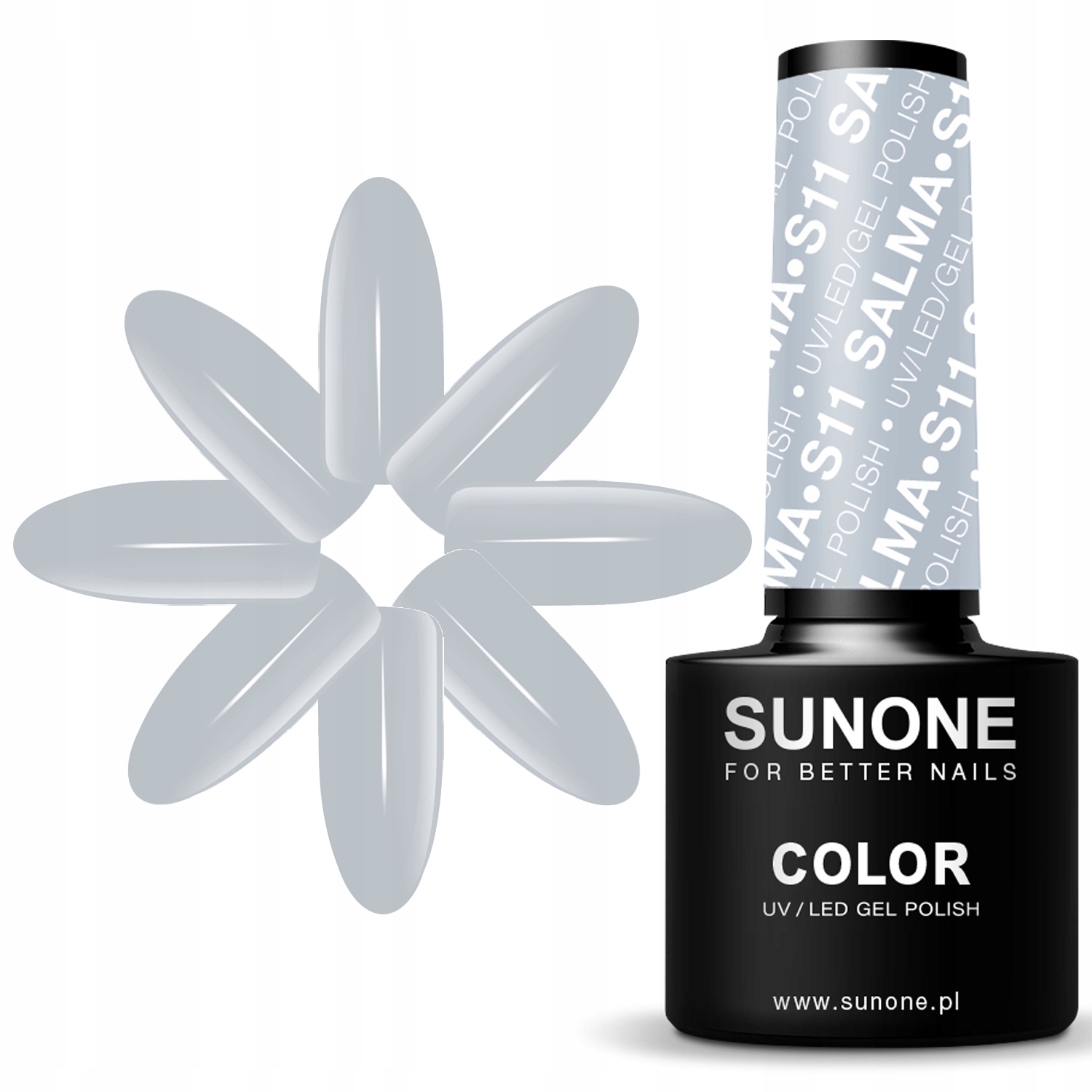 

Sunone Lakier Hybrydowy S11 Salma Jasnoszary