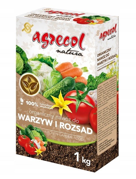

Organiczny nawóz do warzyw i rozsad 1 kg Agrecol 7