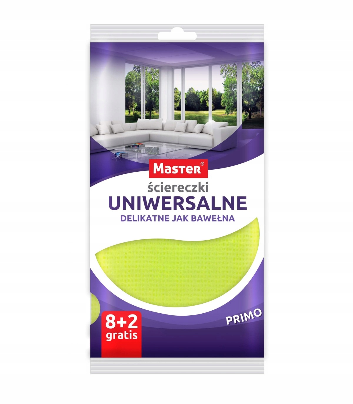 

Ścierka Uniwersalna Primo 8+2SZT. MASTERS174
