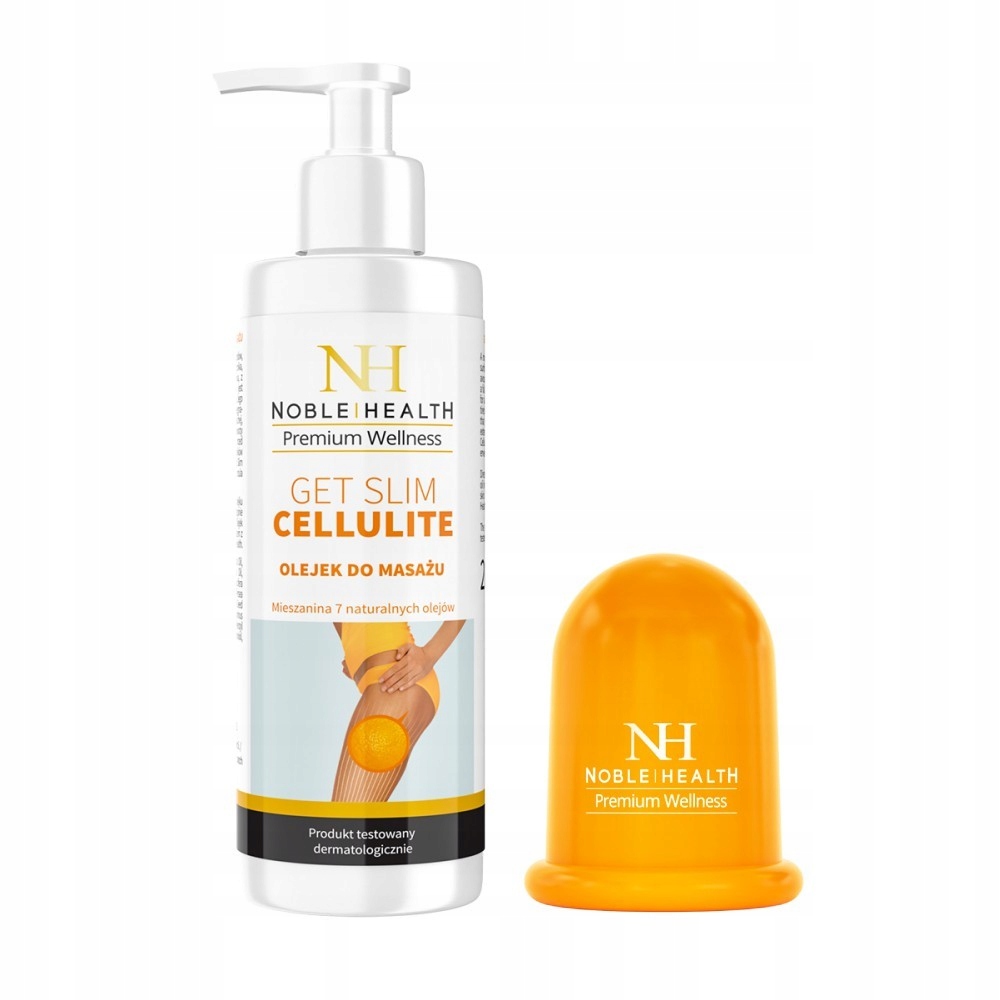 GET SLIM CELLULITE OLEJEK ANTYCELLULITOWY + BAŃKA