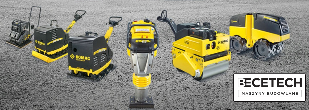 Zagęszczarka płytowa Bomag BVP 18/45 HONDA 4,9 KM Marka BOMAG