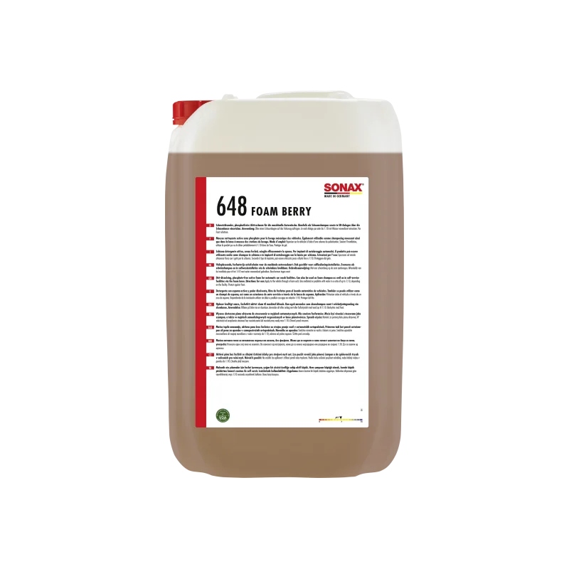 SONAX-АВТОМОЙКА АКТИВНАЯ ПЕНА 25L FOAM BERRY