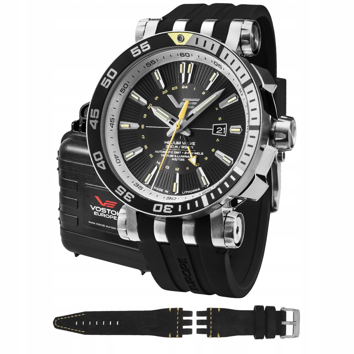 Pánské Hodinky Vostok Europe NH34-575A718S černé