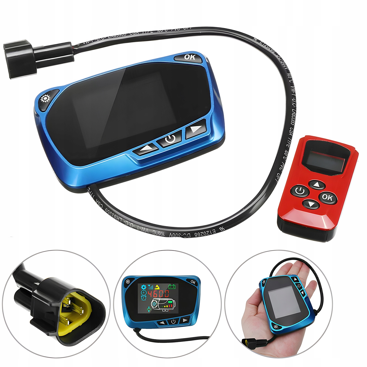 12V Ovladač Nezávislého Topení, Univerzální Přepínač LCD Monitoru