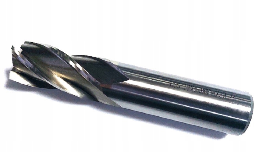 Frez palcowy czołowy - wiertło 4 / piórowy 10mm Kod producenta NFPa/HSS/10MM/4P