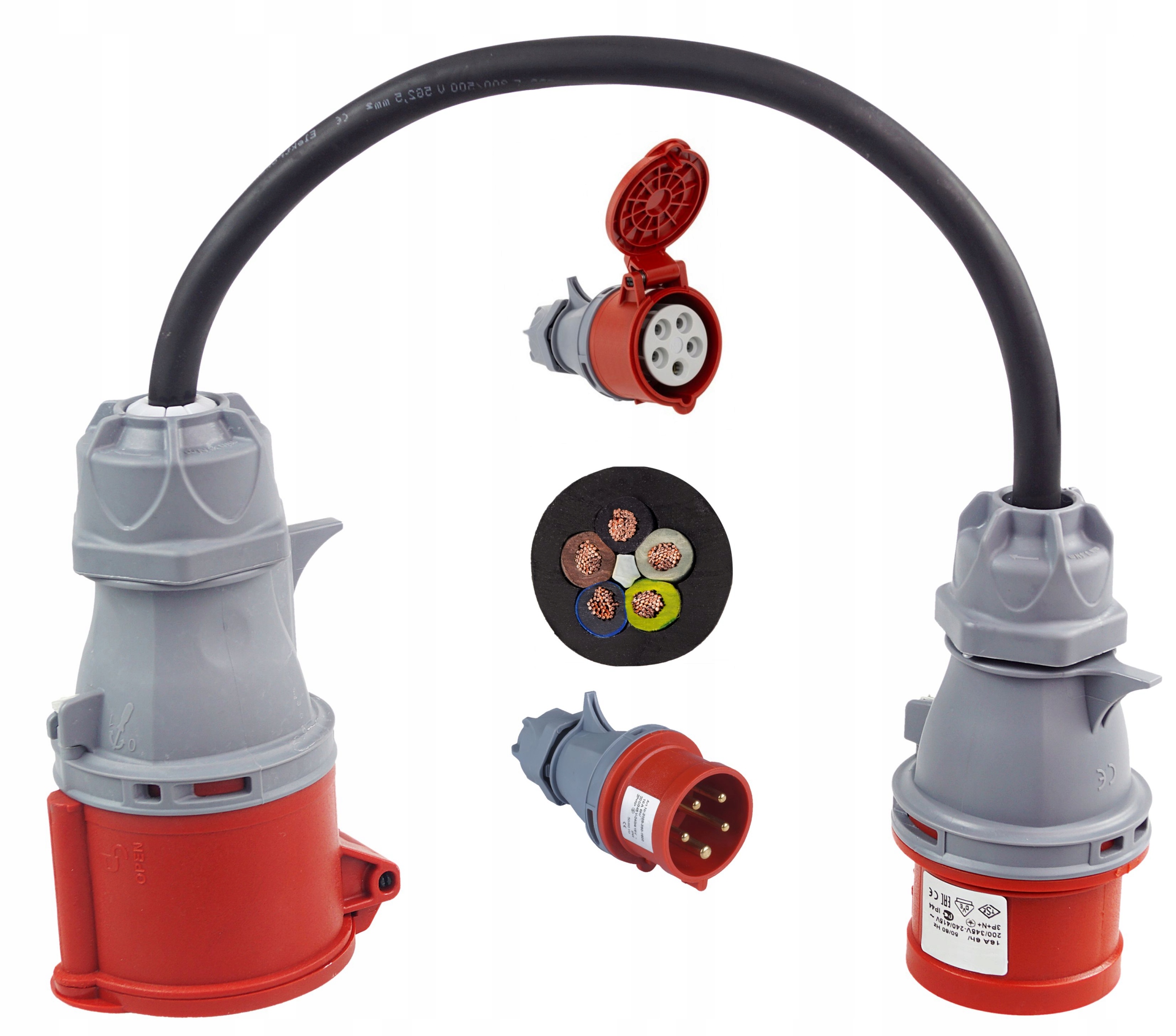 

Adapter Siłowy Redukcja Przejściówka W 16A G 32A