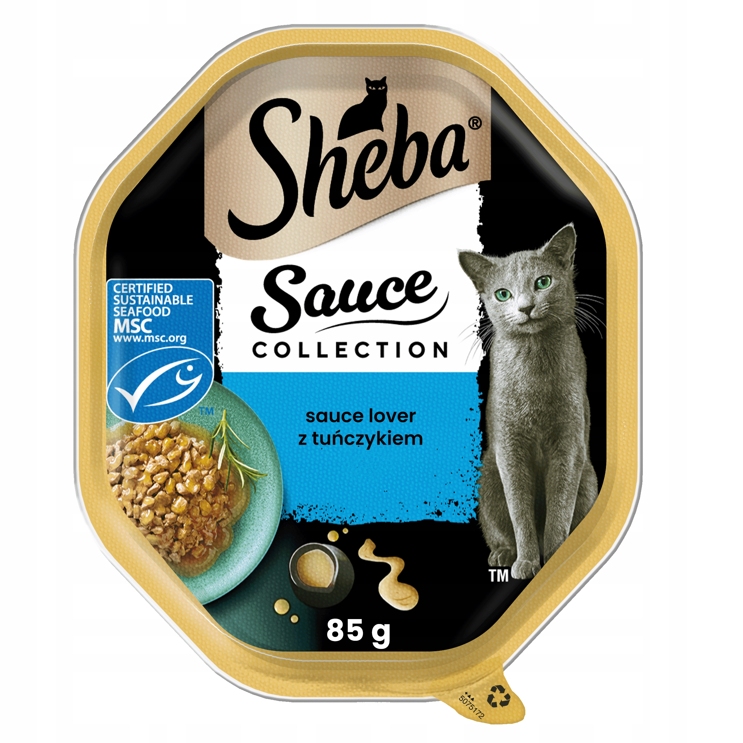 8 x Sheba Sauce Collection tuňák v omáčce 85 g