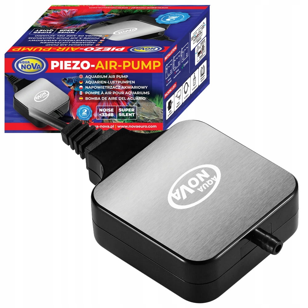 Levně Aqua Nova Piezo-Air 36 Nano Velmi tichý provzdušňovač pro akvária