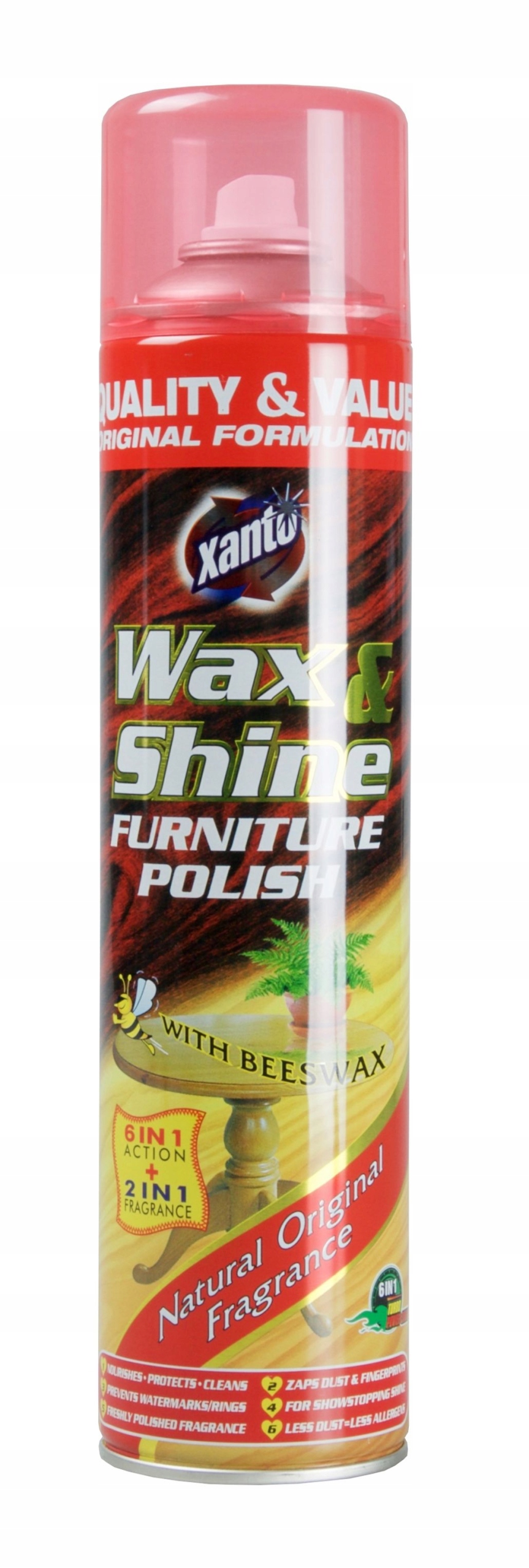 

Xanto 400ml Wosk do Mebli 6w1 + 2w1