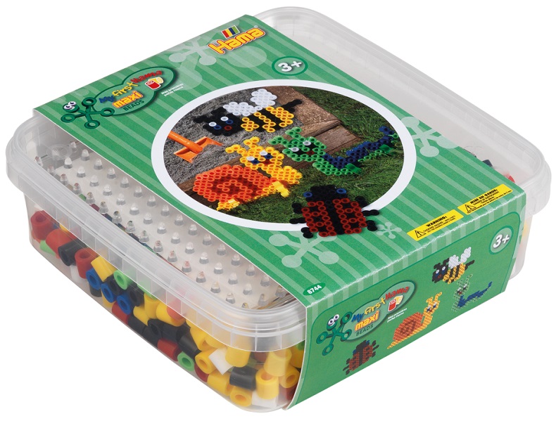 

Koraliki Hama Maxi Zestaw W Pudełku Robaczki 8744