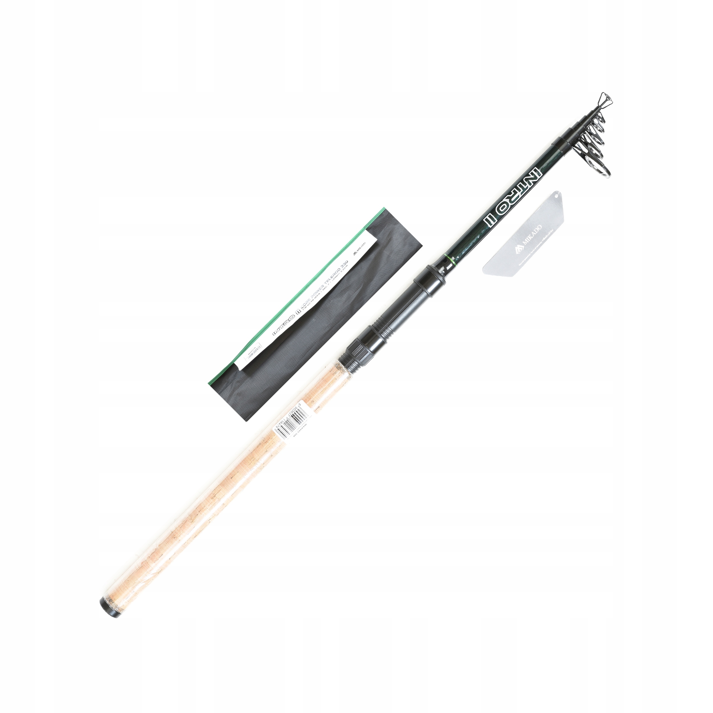 Wędka teleskopowa Mikado Intro II Cork P Telerod 3.30m 0-120g