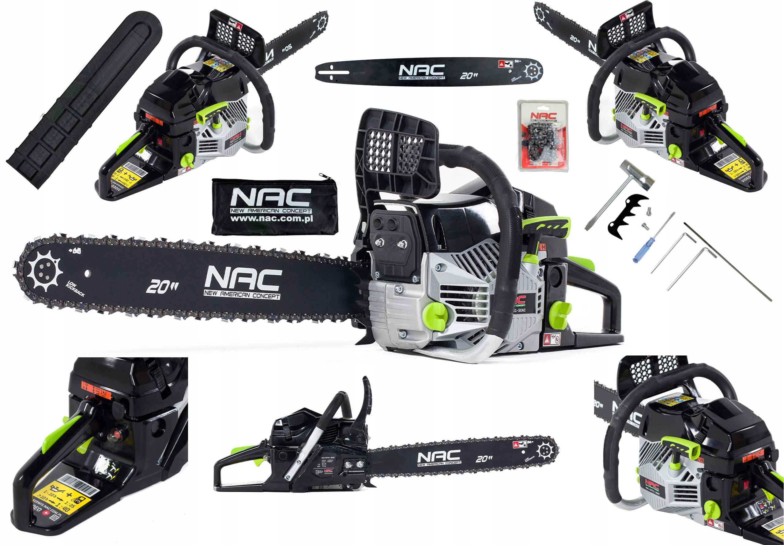 PIŁA ŁAŃCUCHOWA PILARKA SPALINOWA NAC 3 9 KM CST61 50AC Outlet