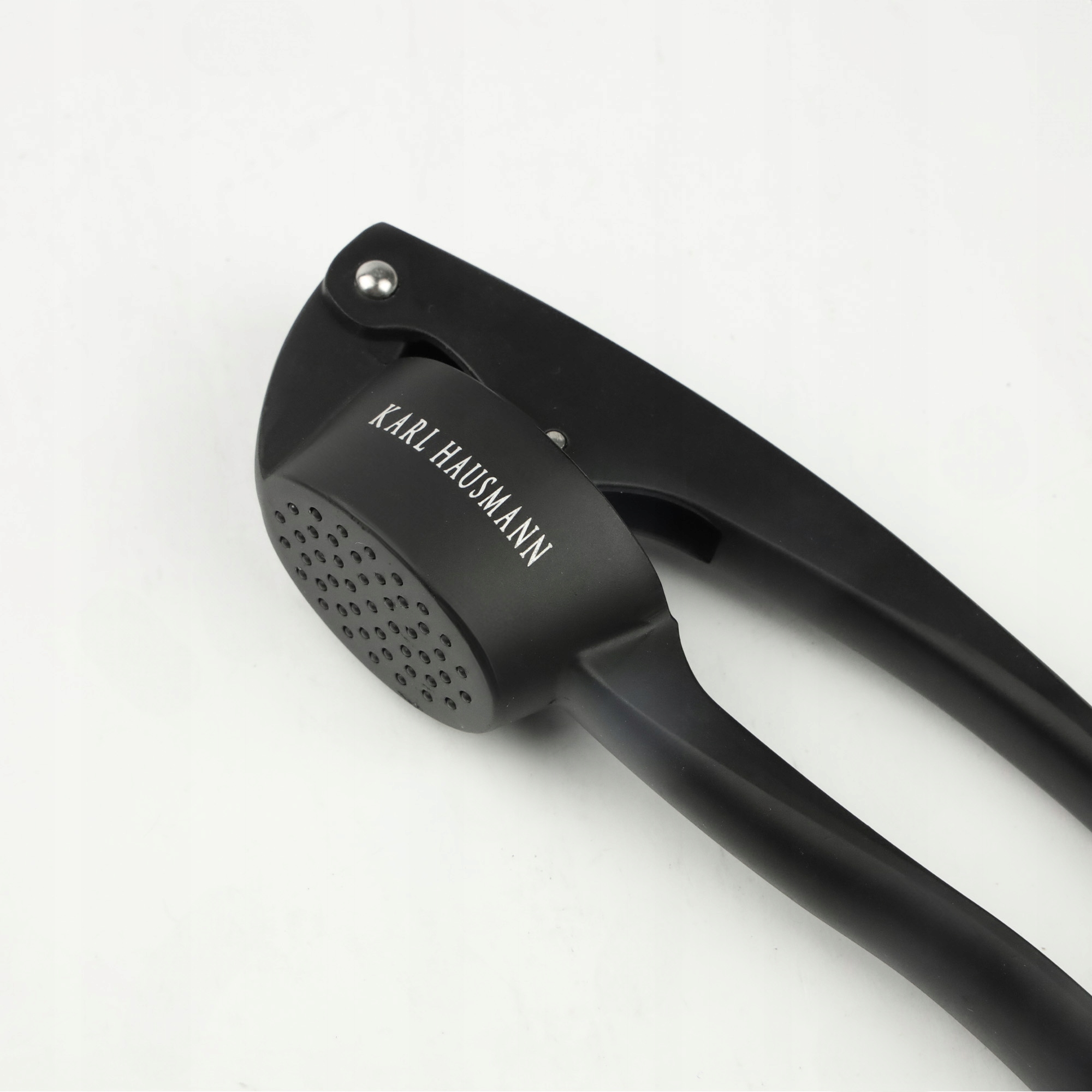 WYCISKACZ DO CZOSNKU ROZDRABNIACZ WYCISKARKA PRASKA ZGNIATACZ STALOWY CZERŃ