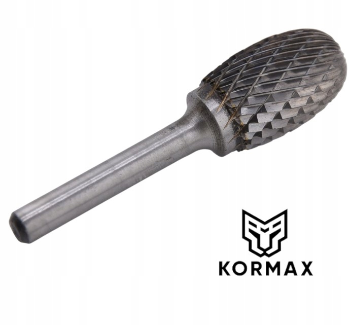 Fréza oválná 14 mm pilníková rychlootáčková 14x22x62x6 mm z karbidu Kormax Tre