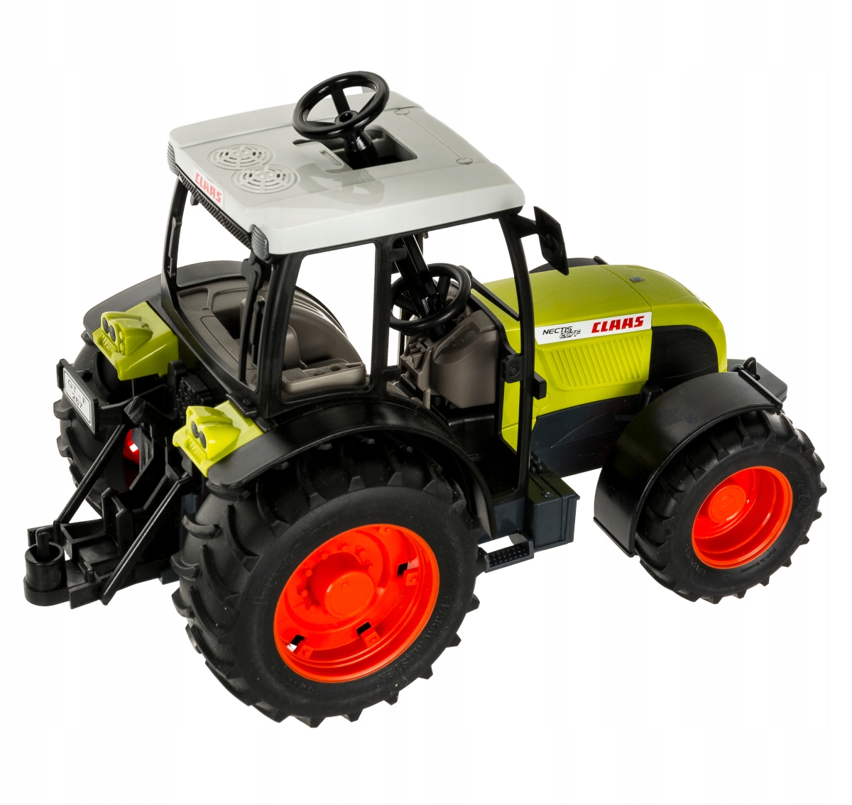 Traktor Class Nectis 267F + ramię koparki Bruder Wiek dziecka 3 lata +