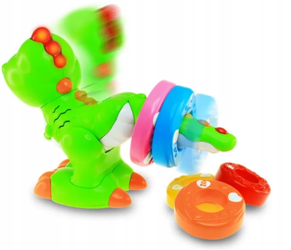 DUMEL FIGLARNY DINO INTERAKTYWNY DINOZAUR MÓWI PL Bohater brak