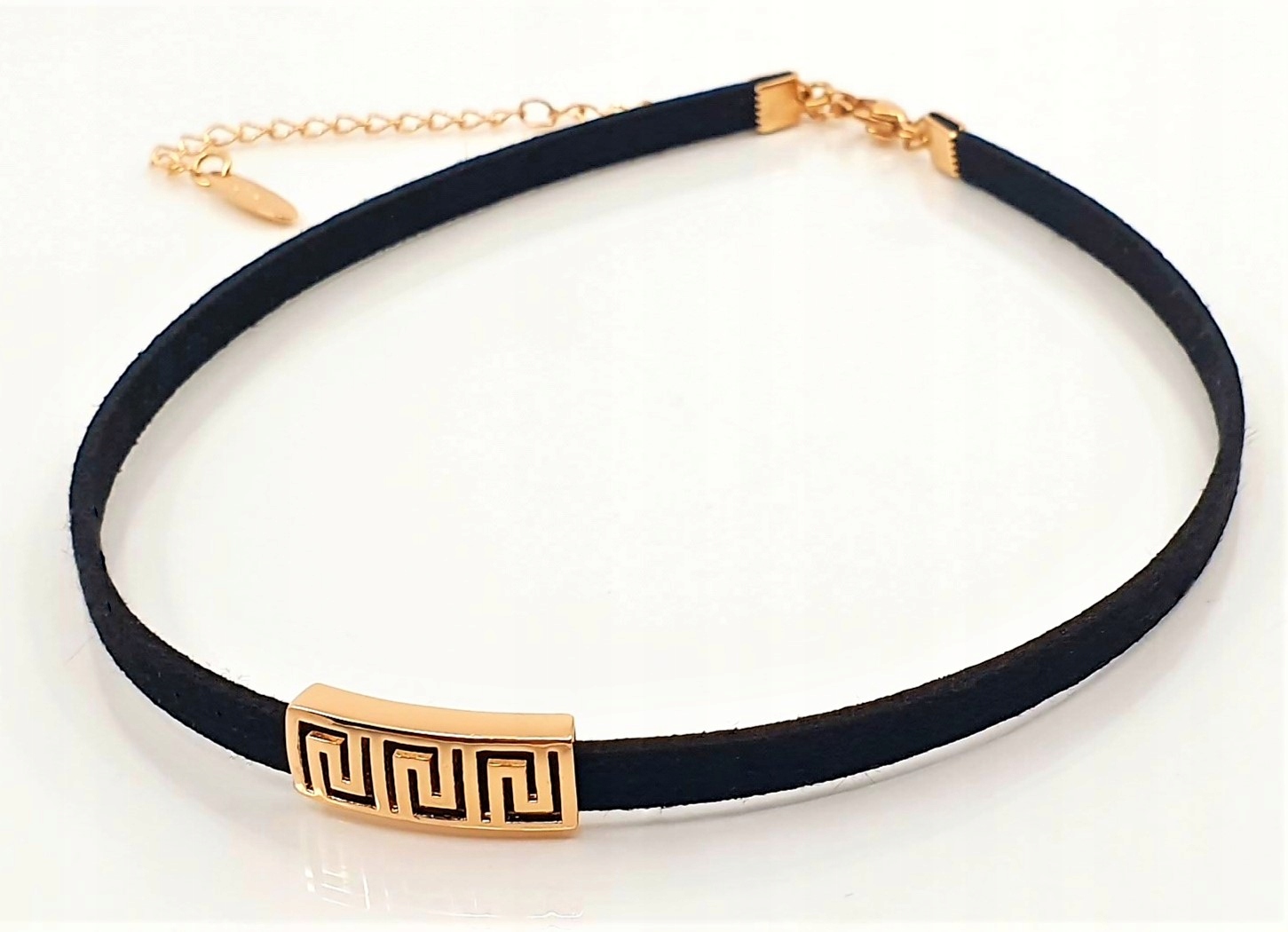 

584c Naszyjnik Choker Tasiemka grecki wzór
