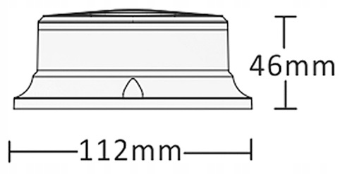 KOGUT ORYGINAL NOWY 18 LED ALR BLUE POLICJA 12 24V Light Source LED