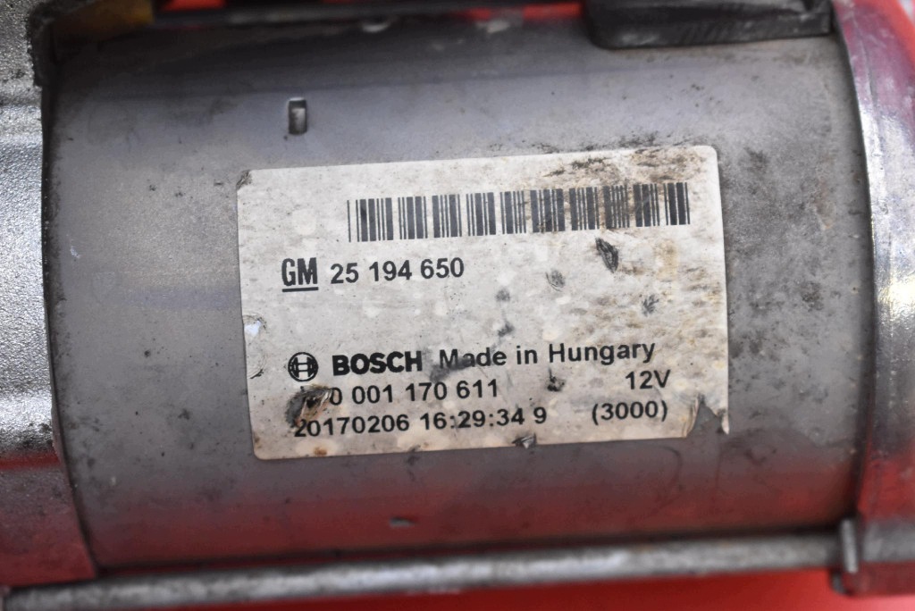 starter test 25194650 0001170611 OPEL CORSA E 1.4 T 100 KM 14-20
