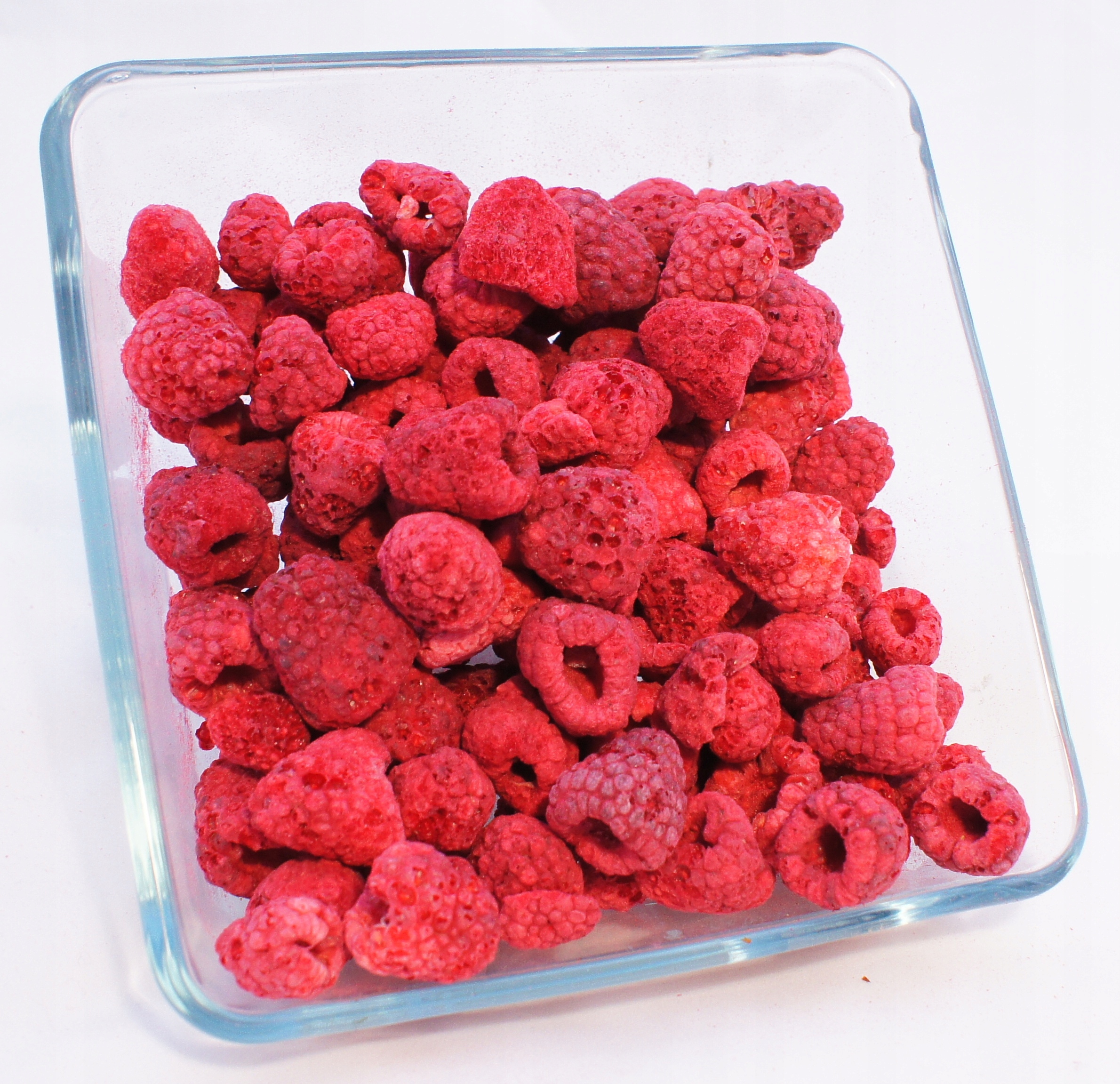 Maliny liofilizowane Całe 200g Produkt Polski