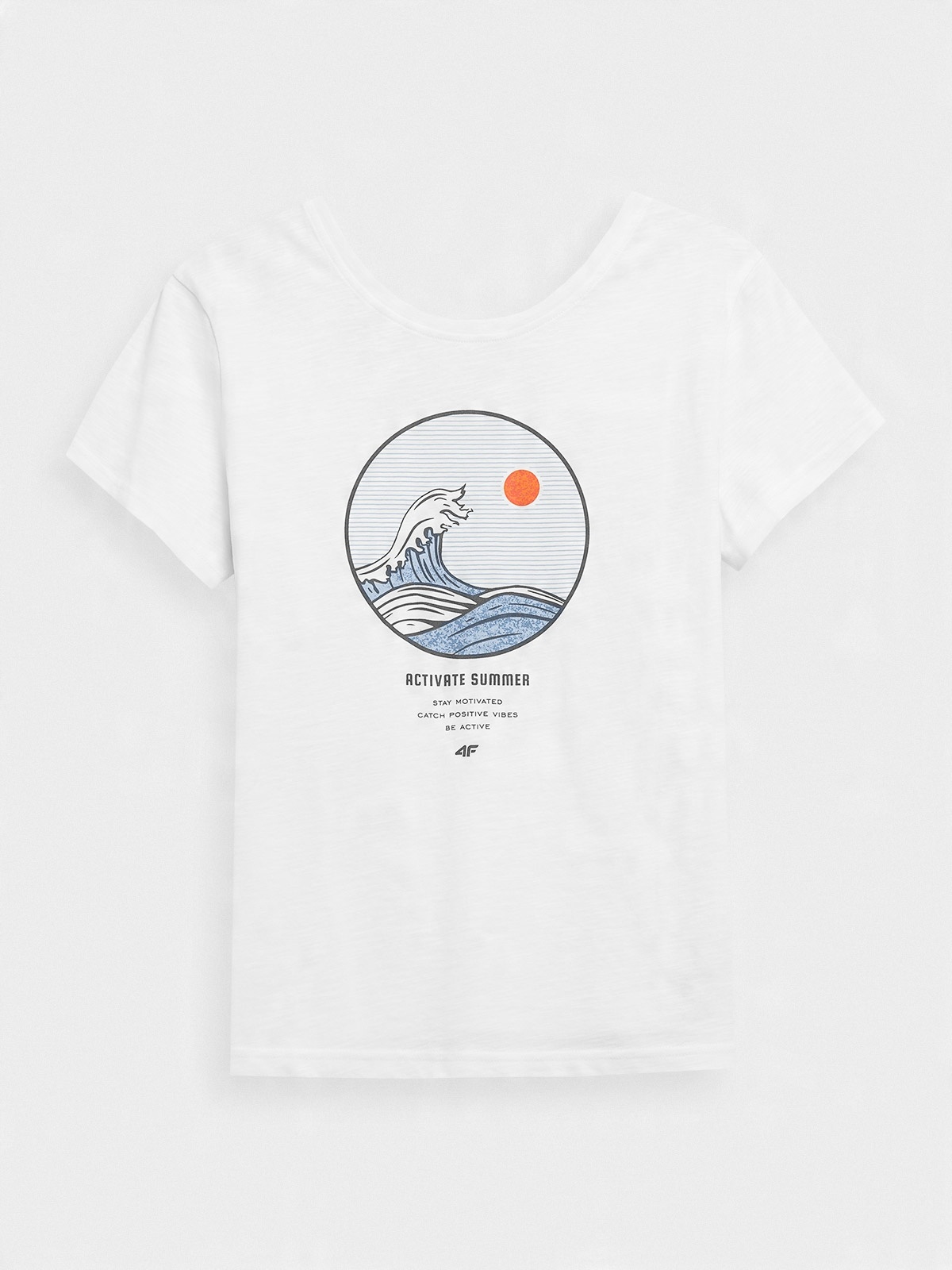 

Koszulka T- shirt 4F H4L22-TSD052-XS-10S
