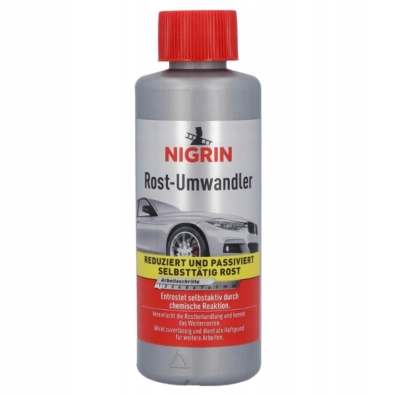 Nigrin Neutralizator Rdzy Konwerter Do Usuwania Rdzy 200ML Odrdzewiacz