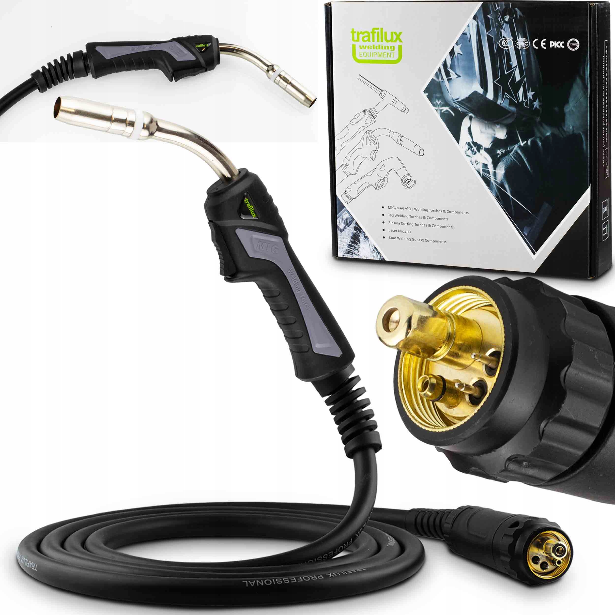 Uchwyt Do Migomatu MB25 4m Euro 100% Miedź bester Lincoln kemppi Trafimet