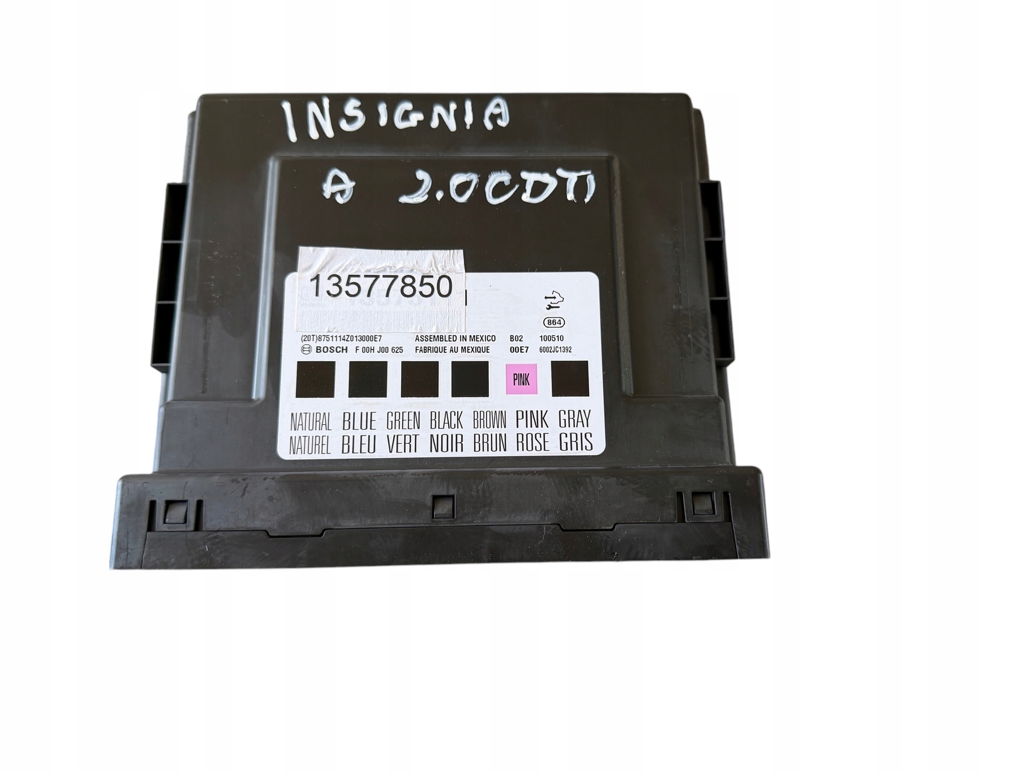 module control unit KOMFORTU OPEL INSIGNIA A 13577850