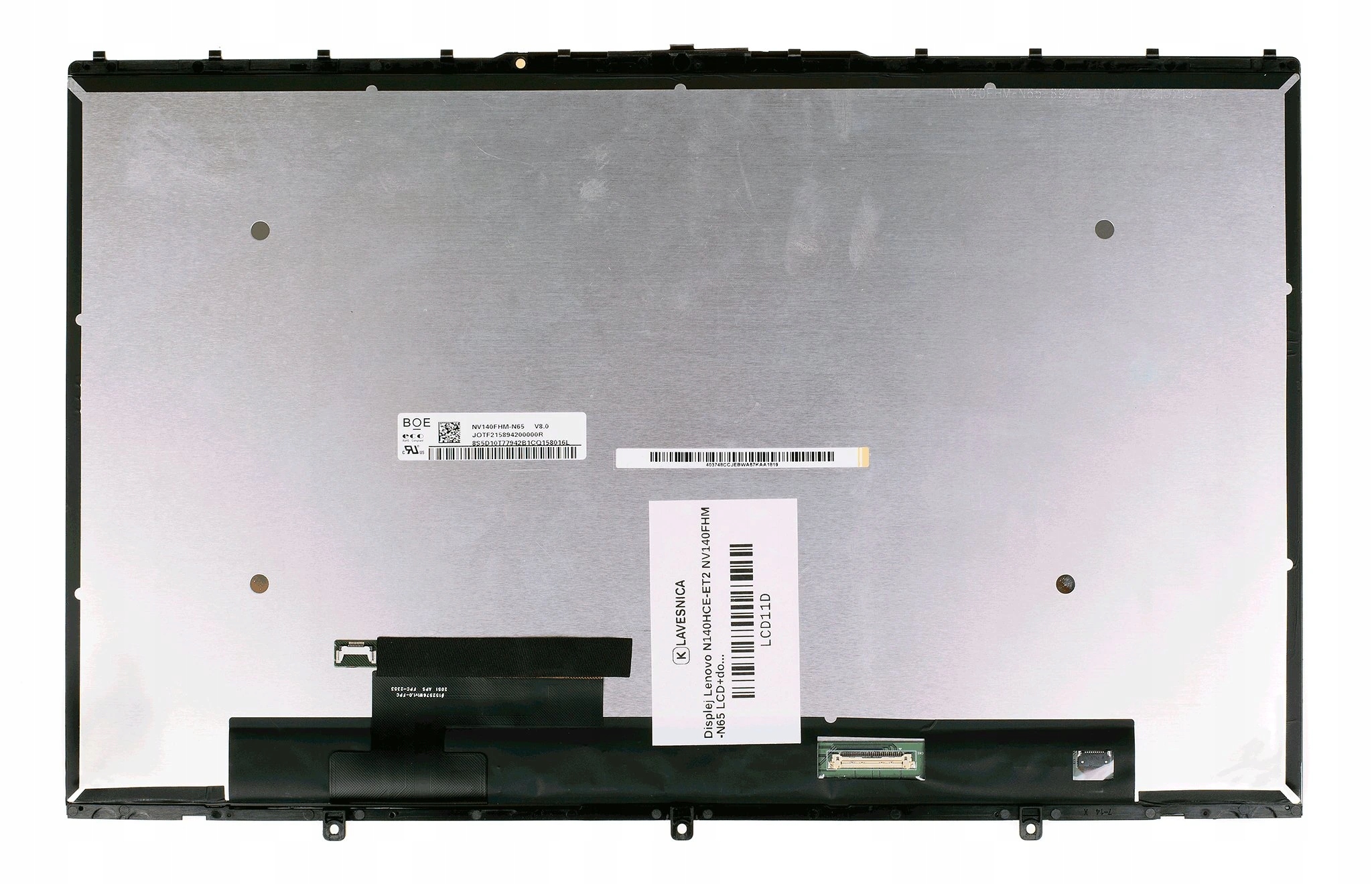 Displej Lenovo N140HCE-ET2 NV140FHM-N65 LCD+dotyk +rámik