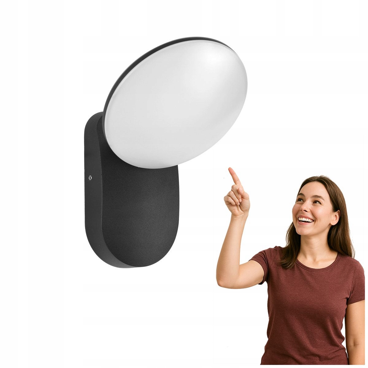Led venkovní nástěnné svítidlo Monti 4K OWL-6214-4K Italux