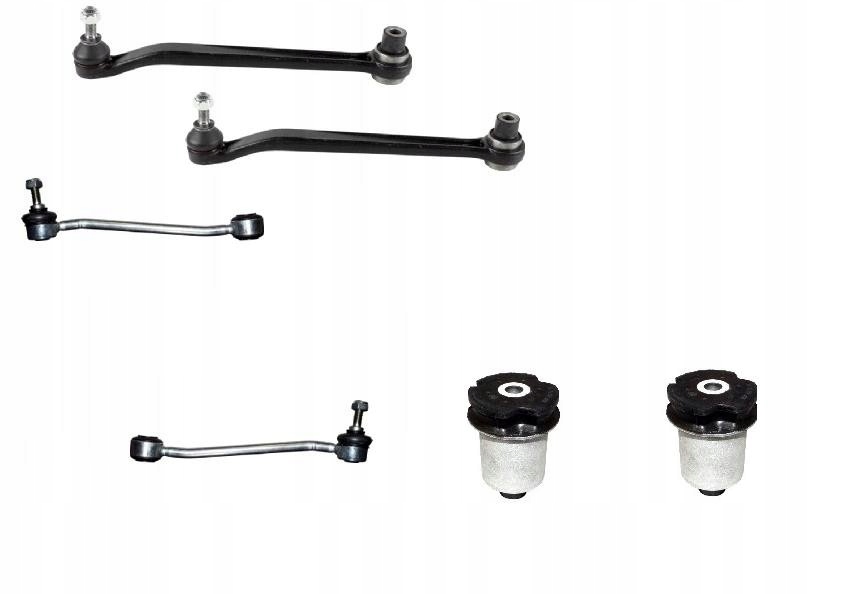 Ramena Pouzdra Spojky Audi A4 B5 Quattro Zadní Sada 6 Ks