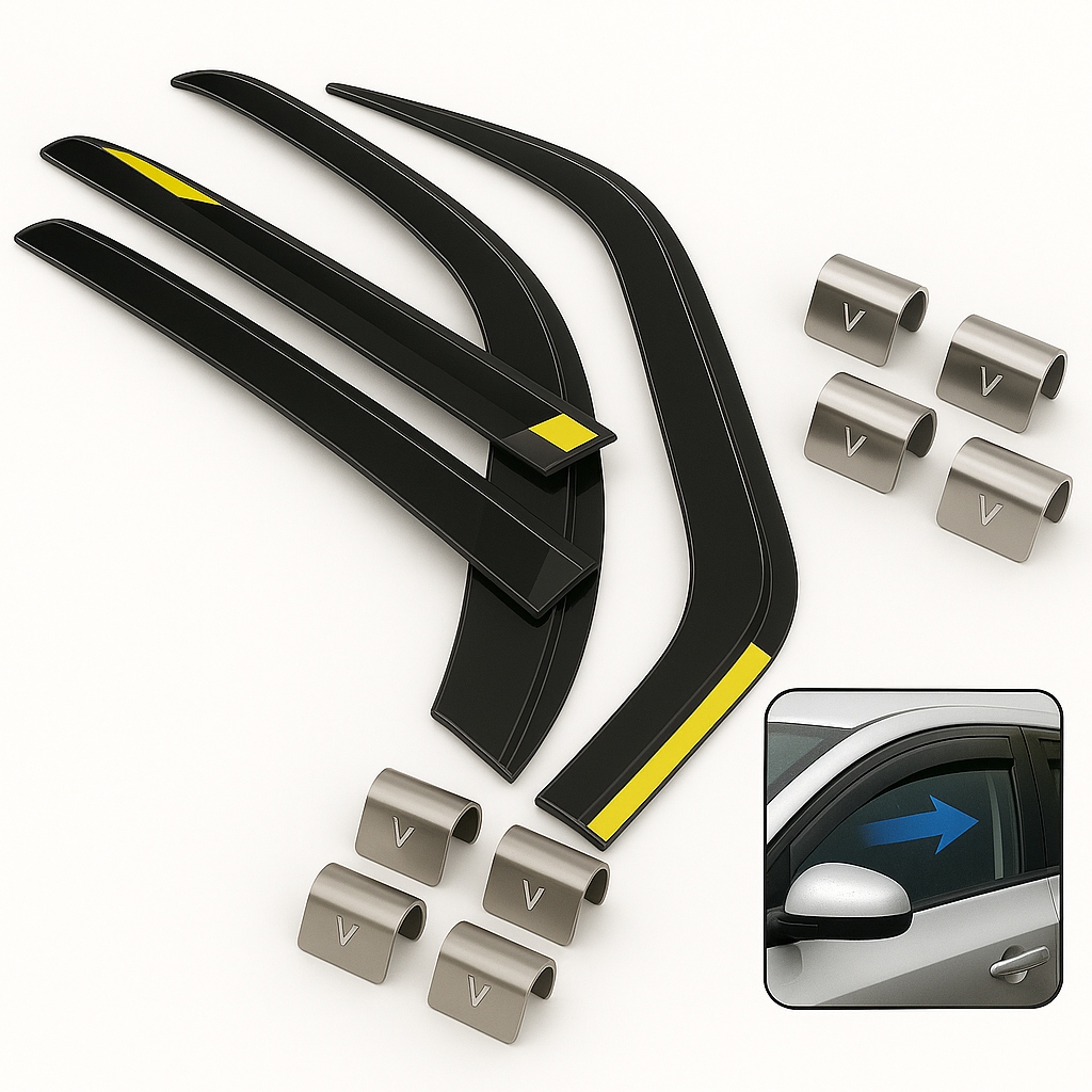 Deflektory skel Heko Toyota Avensis T27 09-18 Kombi přední-zadní 4ks