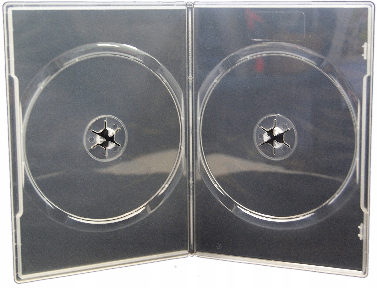 Krabice Amaray Clear Slim 2 DVD 7 mm 50 ks Kvalita