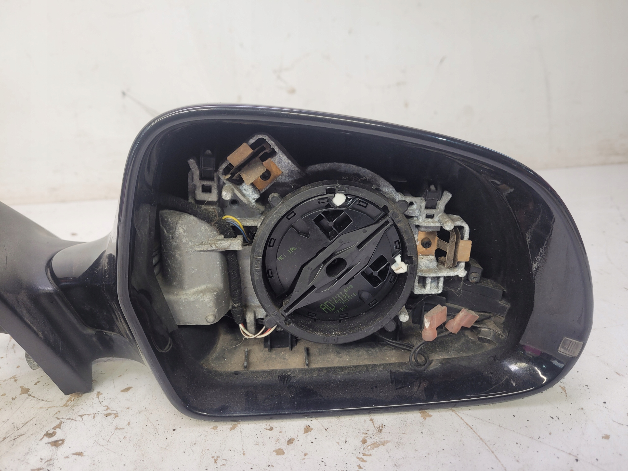 mirror right AUDI A4 B8 LIFT LY9B 6-PIN UK
