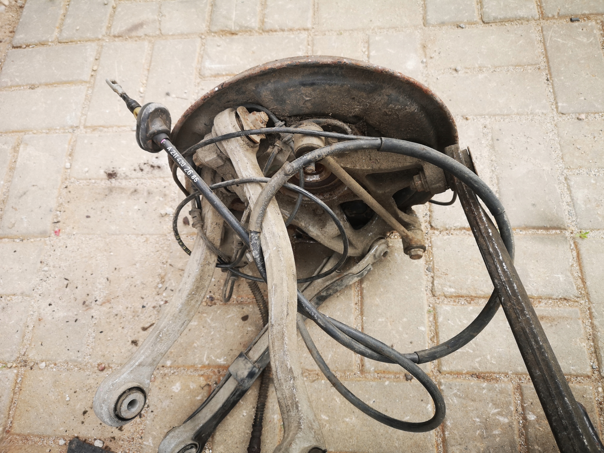 MERCEDES W219 КЛС підвіска заднє 3.0 cdi зад. R