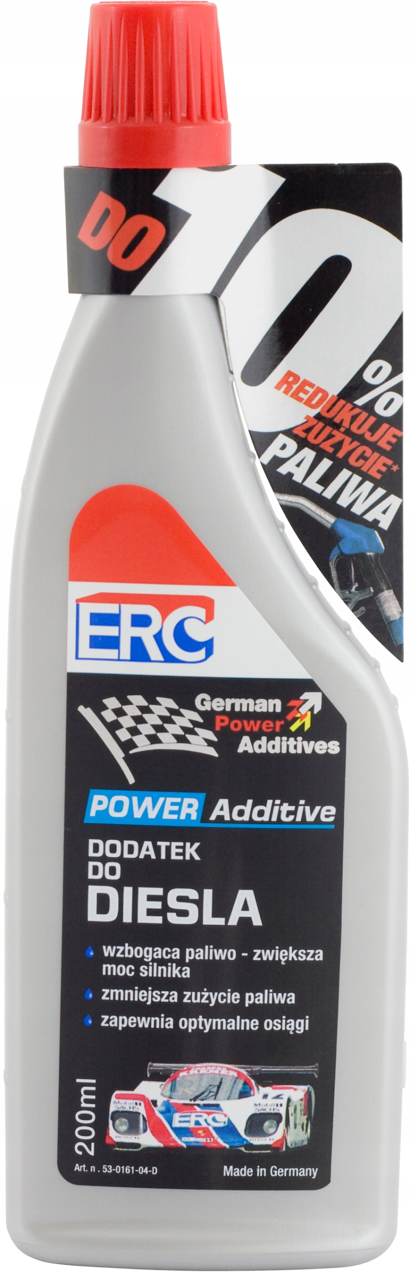 ERC POWER ADDITIVE дизельна добавка ON-200 мл