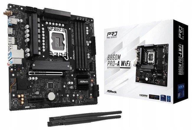 Základná doska Micro Atx ASRock B860M Pro-A WiFi